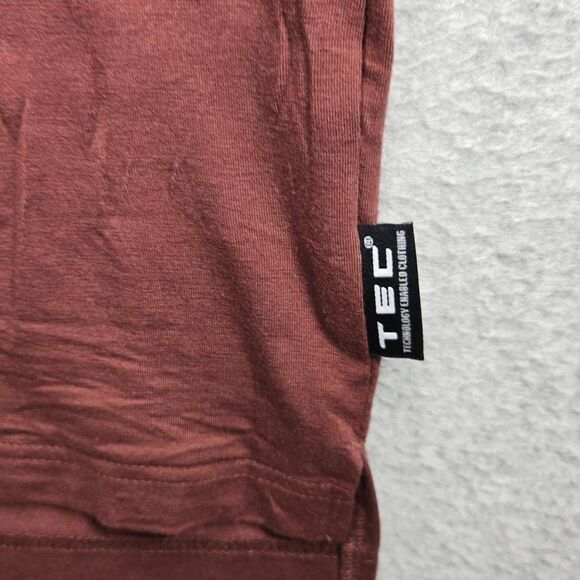 SCOTTeVEST Polo Shirt Mens Medium TEC Technology Pocket Travel pick Pocker Proof - Picture 6 of 13